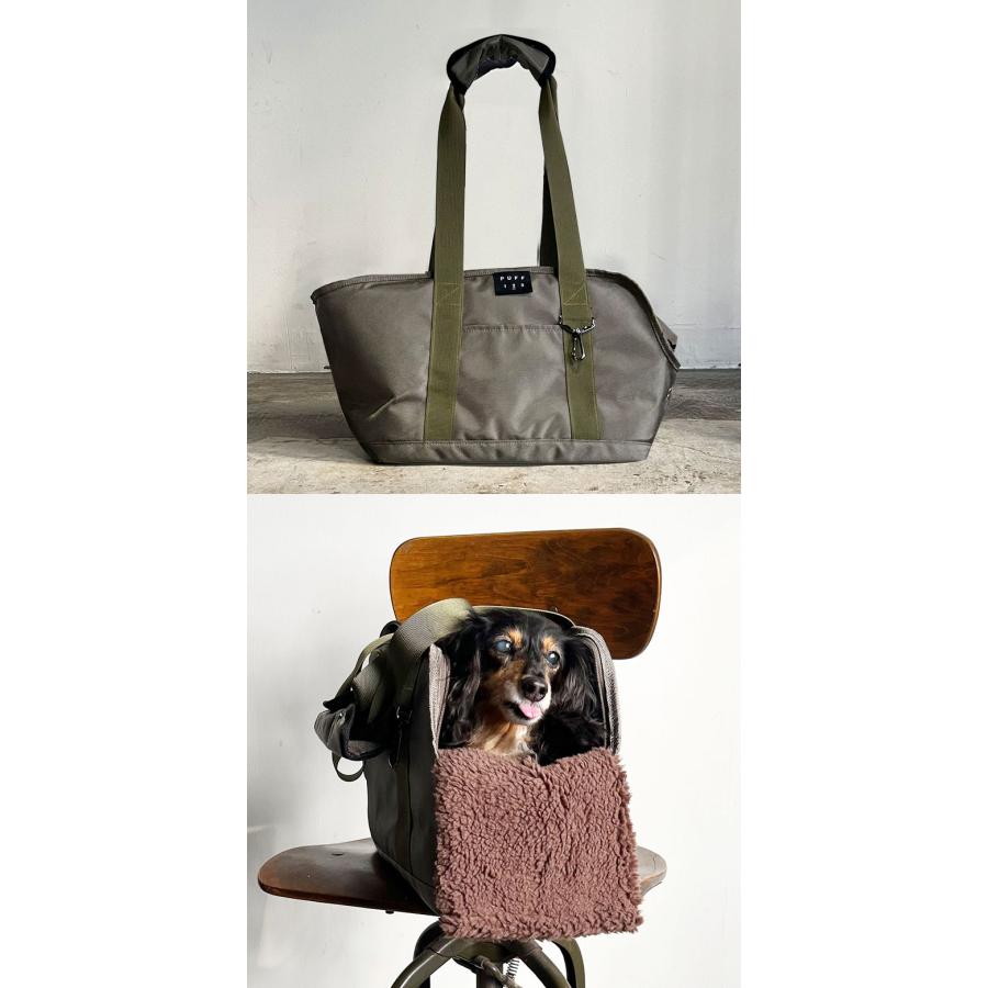 pet carry tote L（P24003/P24004） canvas トート トートバッグ パフ
