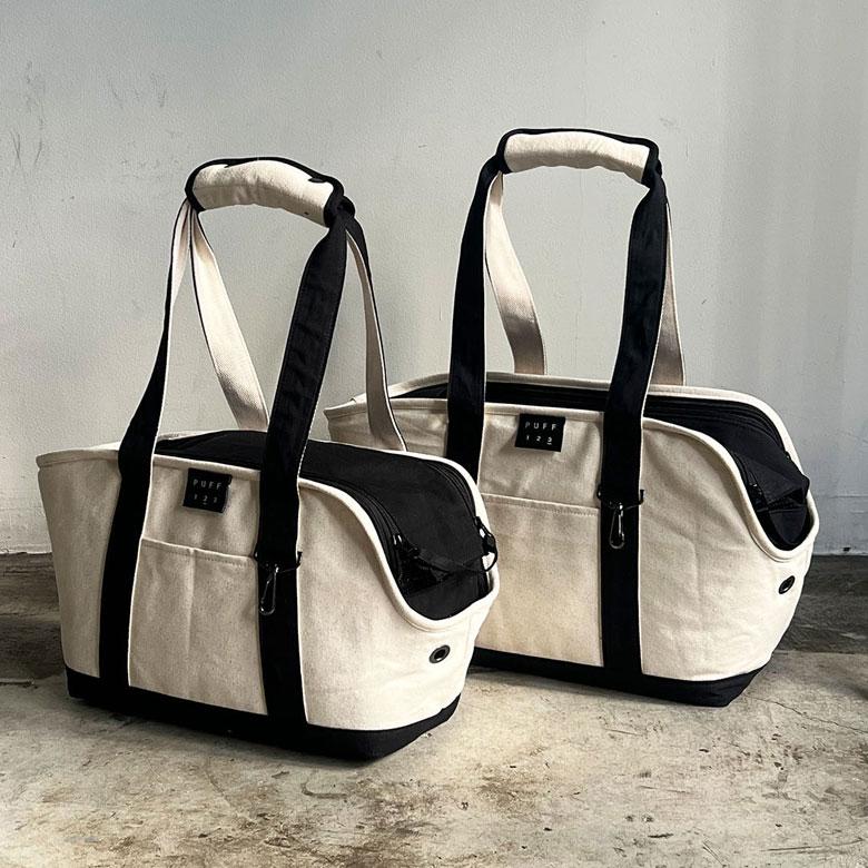 pet carry tote L（P24003/P24004） canvas トート トートバッグ パフ