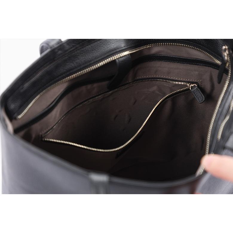 muon Totebag THE Tote ムオン トートバッグ ミニマル シンプル 洗練 スタイリッシュ かっこいい おしゃれ 本革 上品 大人バッグ 自立するバック ビジネスバッグの画像
