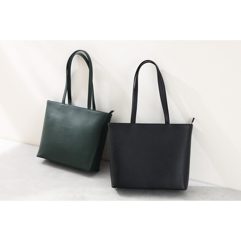 muon Totebag THE Tote ムオン トートバッグ ミニマル シンプル 洗練 スタイリッシュ かっこいい おしゃれ 本革 上品 大人バッグ 自立するバック ビジネスバッグの画像