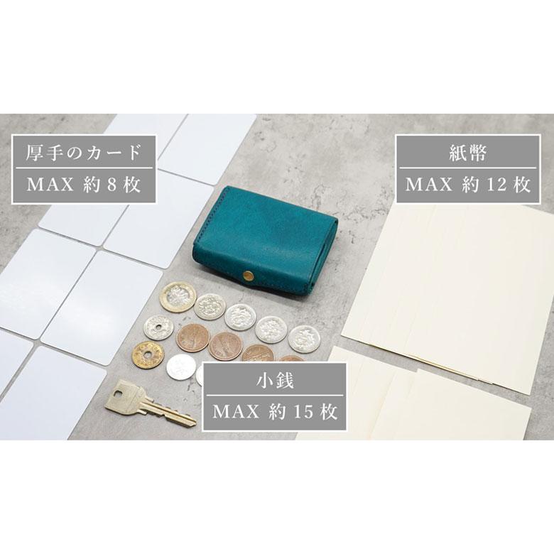 STUDIUM timik ティミック 財布 ウォレット 三つ折り財布 極小