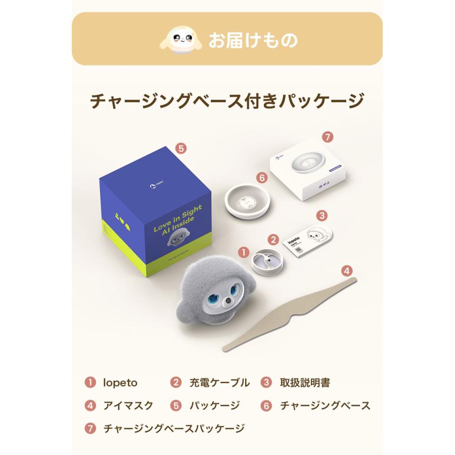 ロペット AIペット lopeto ぬいぐるみ ロボット おもちゃ ペット