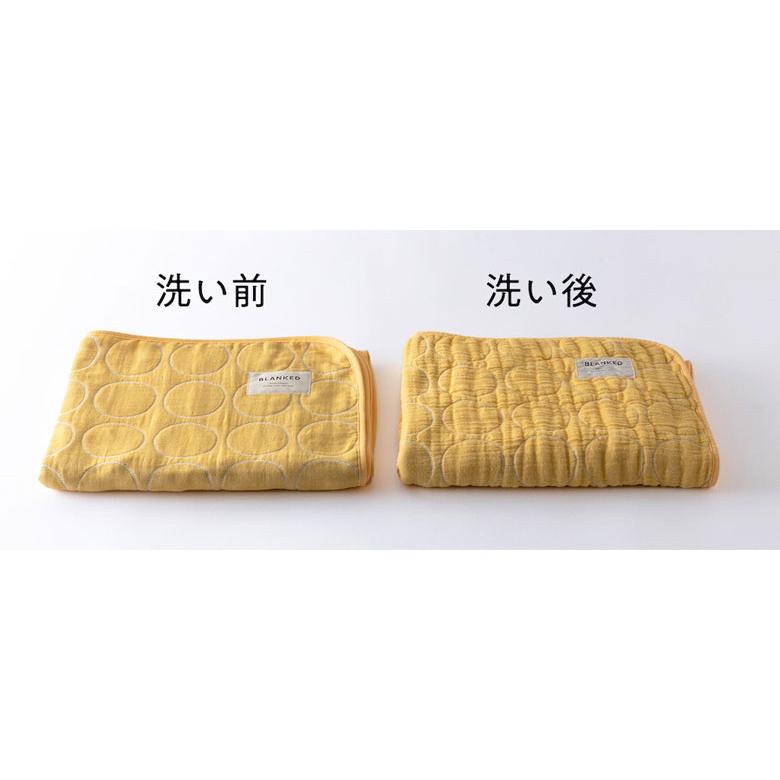 BLANKED ガーゼケット （シングルサイズ） 4重織ガーゼ 三河木綿