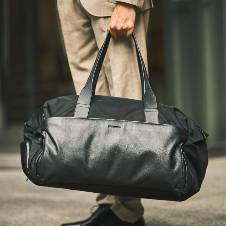 BROSKI AND SUPPLY Odyssey（BBOM-1355）トラベルボストン ボストンバッグ ダッフルバッグ トートバッグ トートボストン オデッセイ 手提げ 防水レザーの画像