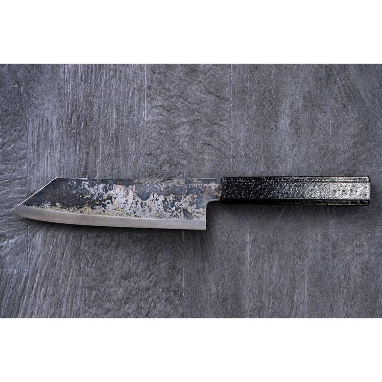 四郎國光 鍛造黒打包丁 KUROUCHI BUNKA 鍛冶屋 手作業 安来鋼 三徳包丁