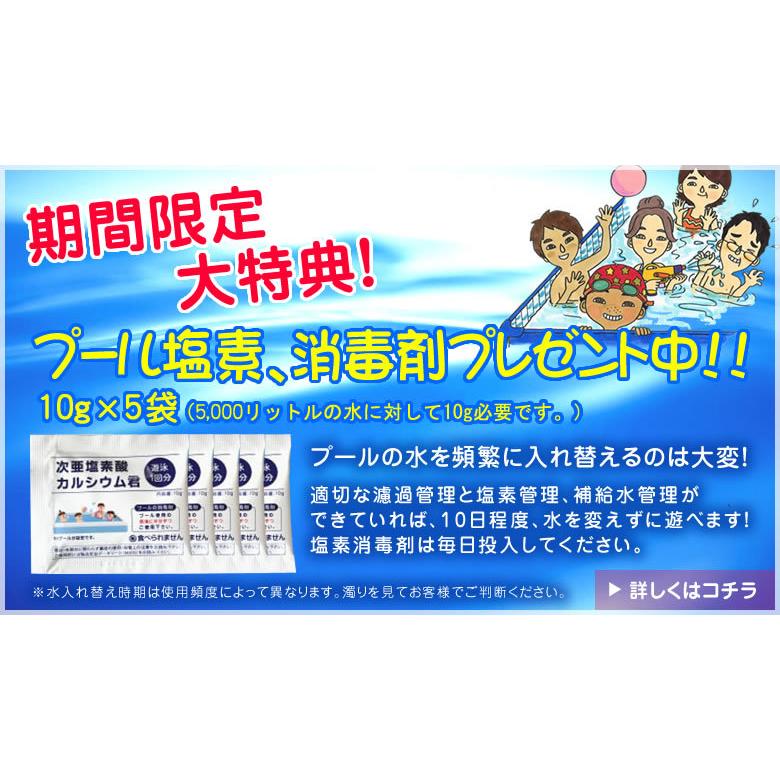 大きい家庭用 円形スーパータフプール OP600 浄化ポンプ、ハシゴ
