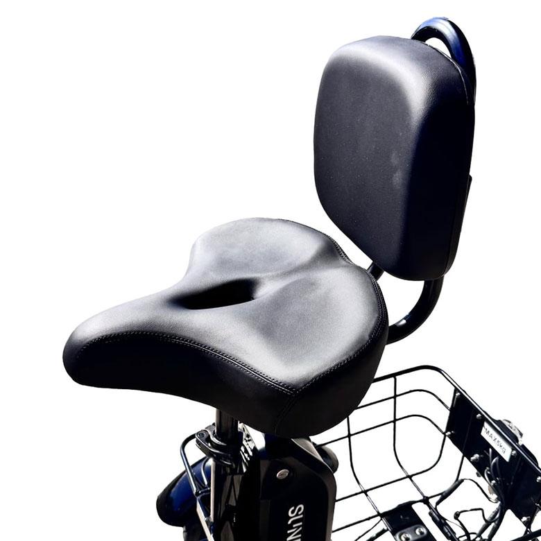 3段変速ランバーサポート付ミニサイクル Sun Emperor SUNRIN専用 ランバーサポート付シート 姿勢 電動バイク EV
