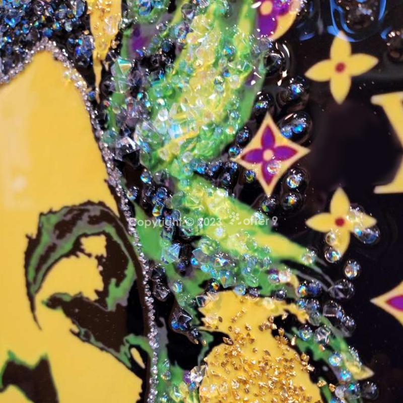 アートパネル クリスタル 水晶絵 インテリアフレーム おしゃれ