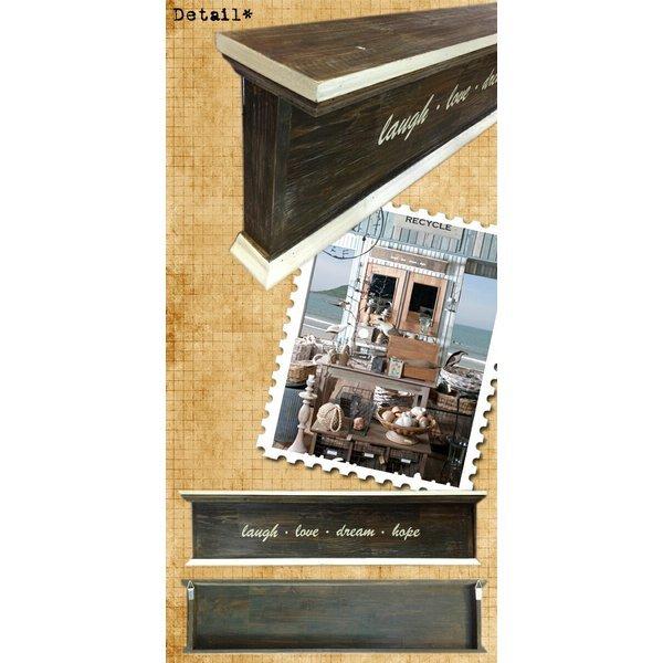 フレンチマリン風壁飾り 看板 ディスプレイ アンティーク風