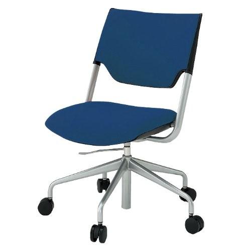 イトーキ レクシブチェア 回転脚タイプ クロスバック Z5フレーム 肘なし B2 ネイビーブルー KLC-860GP-Z5B2