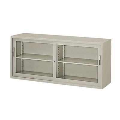 ナイキ 引違い書庫 ガラス戸 HG608-NG