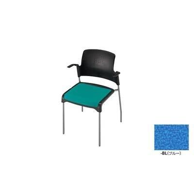 ナイキ 会議用チェアー 4本脚 E244-BL