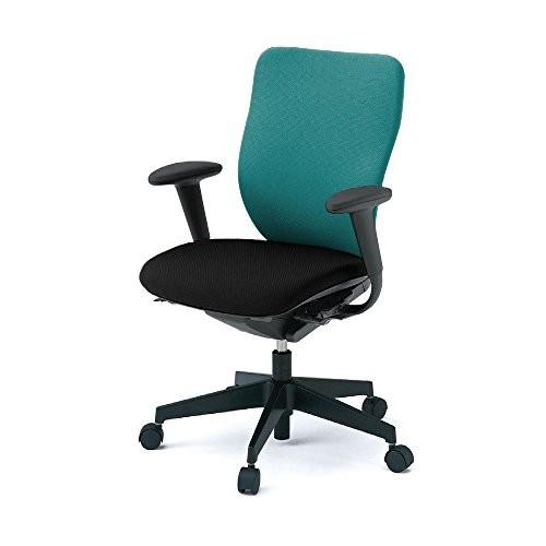 イトーキ デスクチェア プラオ ハイバック 固定肘付 T型 樹脂脚 コンビ張り KE-238GS-T1T1A3 座面 ブラックT 背