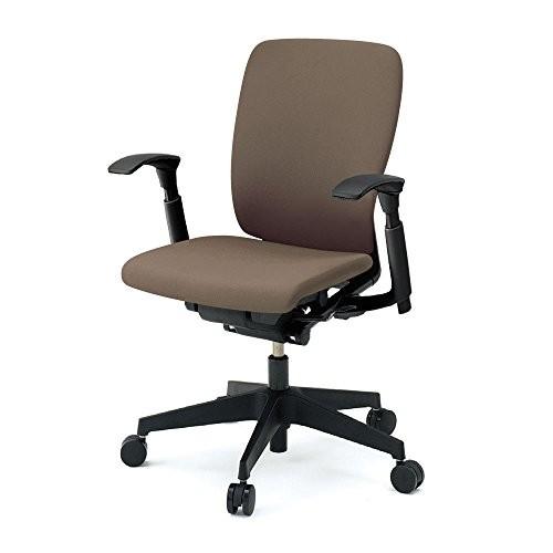 イトーキ デスクチェア フルゴチェア ハイバック 布張り 可動肘付 ハンガー付 ベース T1色 本体 脚部ブラック 張地 K2 アン