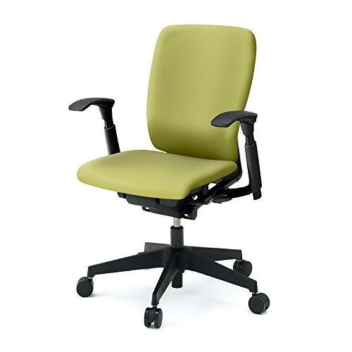 イトーキ デスクチェア フルゴチェア ハイバック ビニールレザー張り 可動肘付 ベース T1色 本体 脚部ブラック 張地 L8 ア