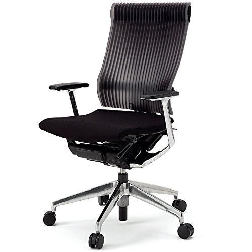 イトーキ デスクチェア オフィスチェア スピーナ エラストマーバック 固定肘付 KE-755GP-Z9T1SG