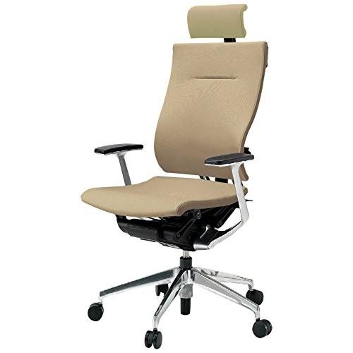 イトーキ デスクチェア オフィスチェア スピーナ クロスバック ヘッドレスト付 ハンガー付 固定肘付 KE-725GPH-Z9Y3