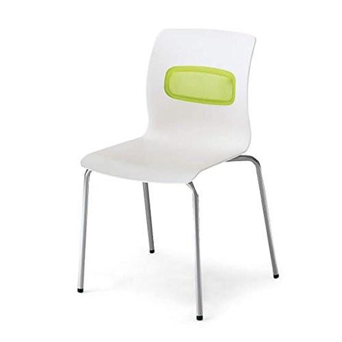 コクヨ 会議用イス ピクティス 固定脚タイプ 座クッションなし 肘なしチェアー 背パッドカラー S