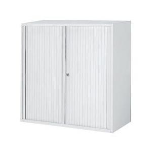 コクヨ エディア 収納システム 高さ915MMタイプ 上 下置き共用 シャッター扉 幅900×奥行き450MM カラー SAW ホワイト