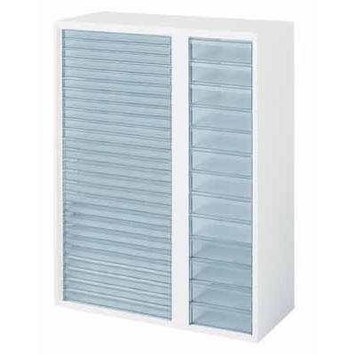 コクヨ エディア 収納システム 高さ1185MMタイプ 下置き トレーユニットA4深・A3コンビ 幅900×奥行き450MM カラー SAW