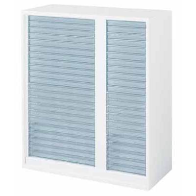 コクヨ エディア 収納システム 高さ1050MMタイプ 下置き トレーユニットA4浅・A3コンビ 幅800×奥行き400MM カラー SAW