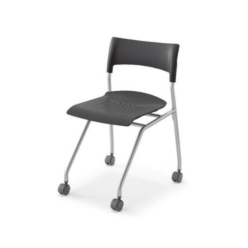 コクヨ CAMPUS CHAIR 教育施設用家具 キャンパスチェアー 水平スタックタイプ 樹脂カラー E5 キャスター ソフト -V