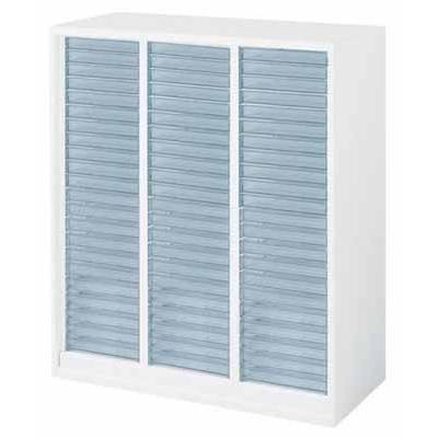 コクヨ エディア 収納システム 高さ1050MMタイプ 下置き トレーユニットA4浅型 幅800×奥行き450MM カラー SAW ホワイト