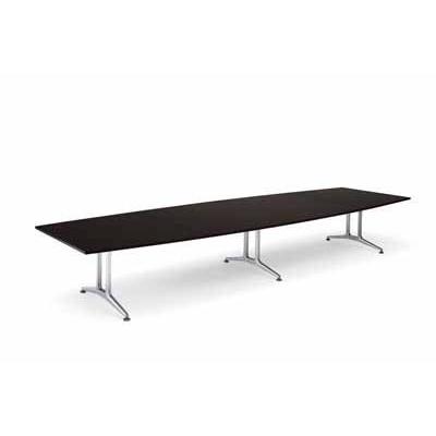 コクヨ   大型会議テーブル WT-200シリーズ 角型 メラミン天板 配線付き 幅5600MM×奥行き1500×高さ720MM カラー MB3｜offic-one