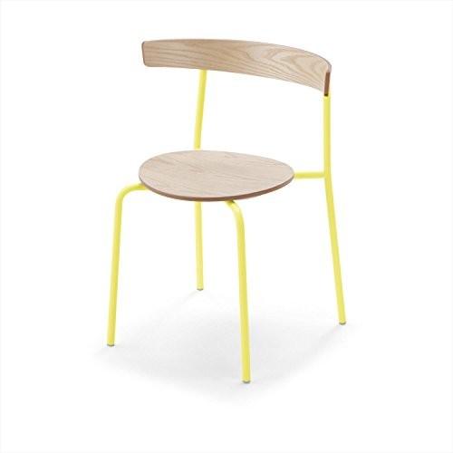 コクヨ　ミーティングチェア DAYS OFFICE HANG LIKE XY-CHL21LSW70 背細 ライトイエロー