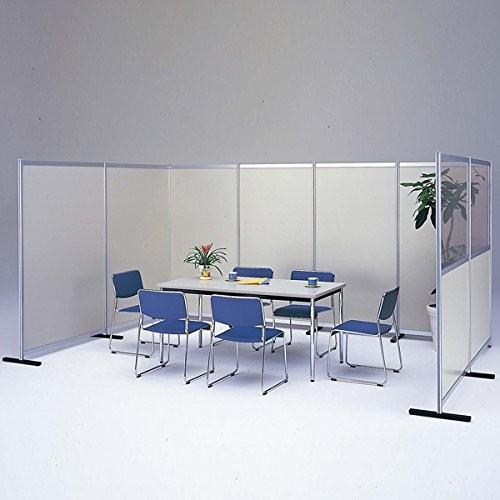 生興 ロ-パ-ティション H1800×W900 30シリーズ衝立 標準増連 ポリ合板パネル 30P-0918C チーク