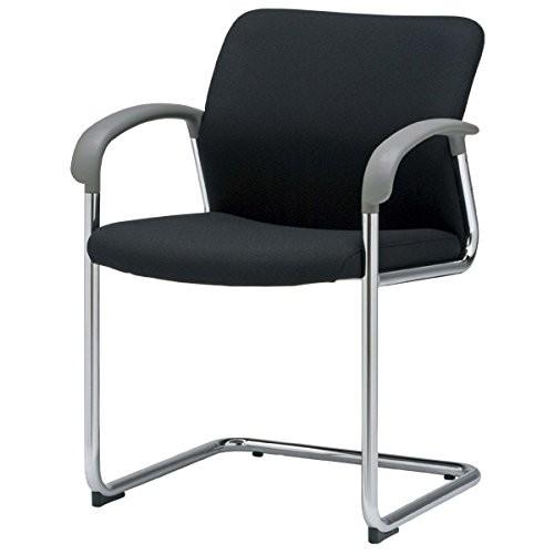 生興 ミーティングチェアー MC-S220シリーズ カンチレバー 肘付 布張り MC-S223F ブルー