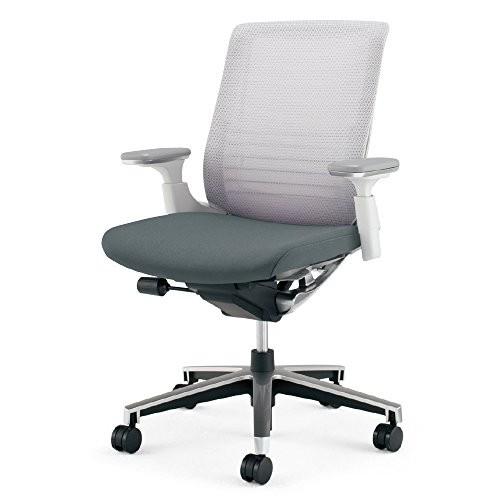 コクヨ　オフィスチェア インスパイン CR-GA2511E1GME5-V ローバック 可動肘 ホワイトフレーム 背ホワ