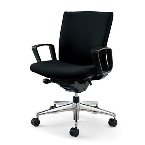 コクヨ　オフィスチェア プント CR-GA2426F6GME6-V ローバック ランバーサポート付 サークル肘