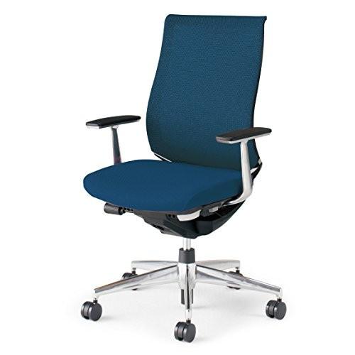 コクヨ　オフィスチェア ベゼル CR-A2841E6GMT6-V モデレートタイプ アルミ肘 アルミ脚 ブラック