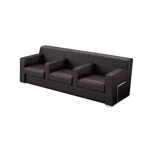 コクヨ ソファ 3人掛け LACIMA ラシーマ W2265×D845×H715MM CE-563ACL ダークブラウン