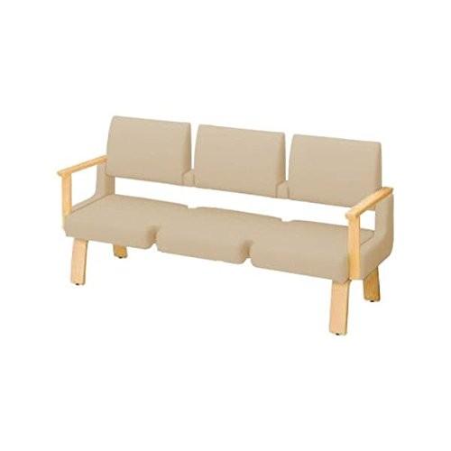 コクヨ ベンチ ロビーチェア ALRA アルラ W1815×D600×H900MM CN-W453HAML ペールベージュ