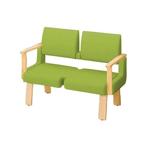 コクヨ ベンチ ロビーチェア ALRA アルラ W1235×D600×H970MM CN-W452HAHL アボカドグリーン