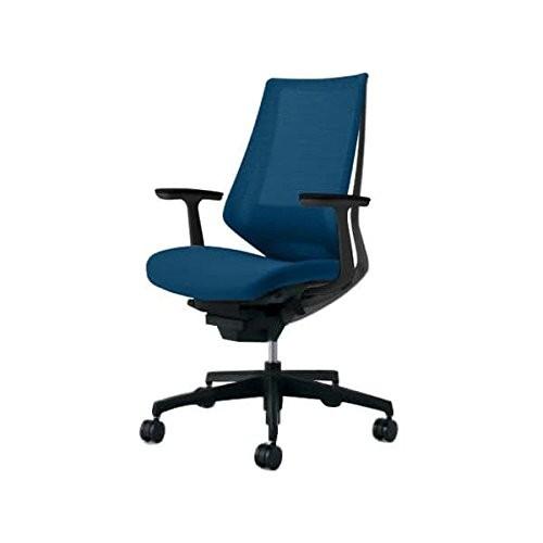コクヨ オフィスチェア ハイバック DUORA デュオラ CR-G3021E6-V プルシアンブルー