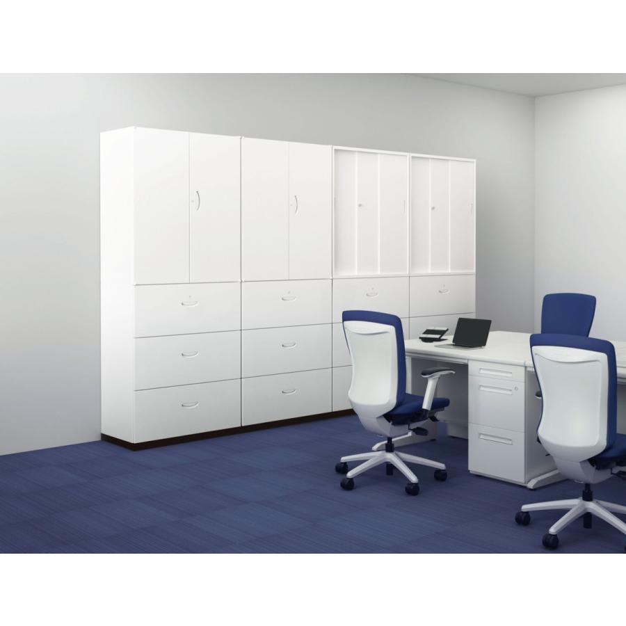 ライオン事務器 品番30407 オフィスユニット　SVL-11FG-W