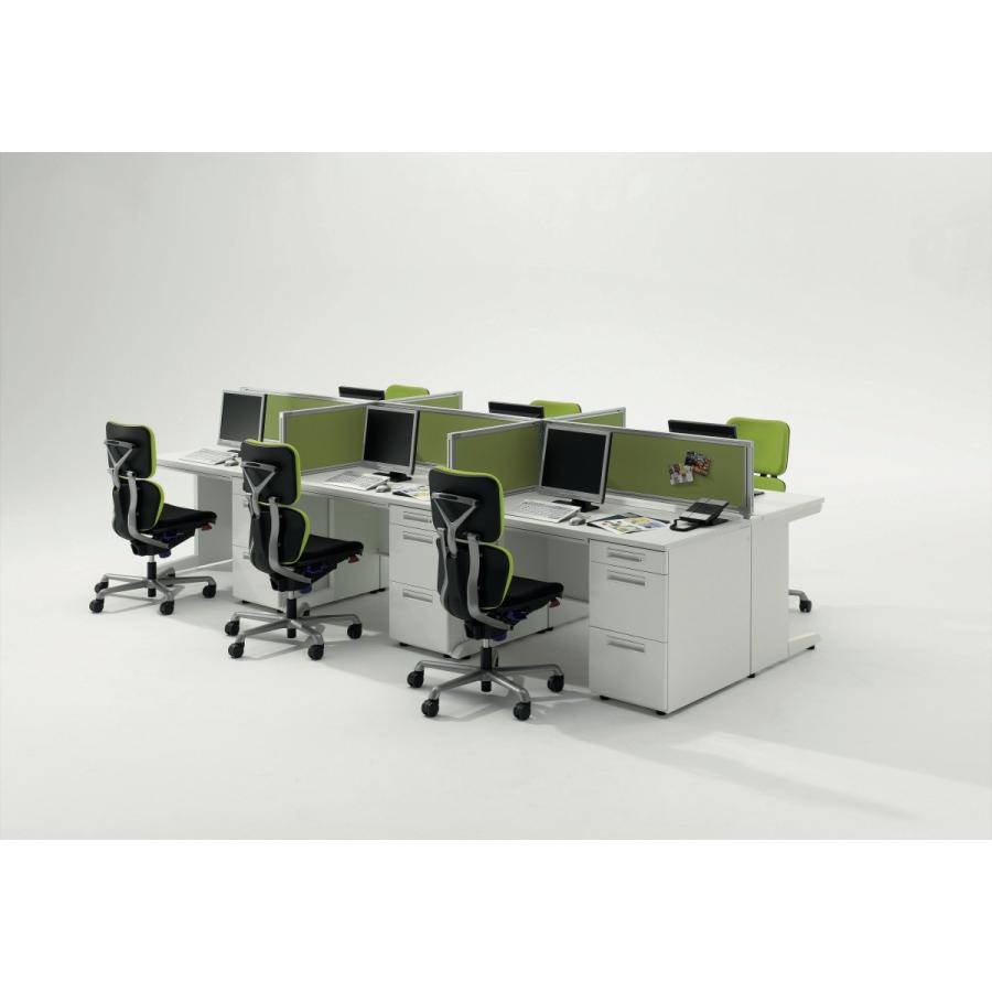 コクヨ ISデスクシステム デスクトップパネル フロントタイプ 幅2000×高さ350MM クロスカラー HSM1 ホワイトブラウン 数量限定価格!!