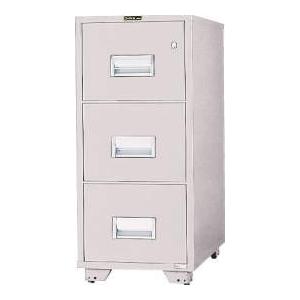 ライオン事務器 品番46922 耐火キャビネット　B5N-3NKN