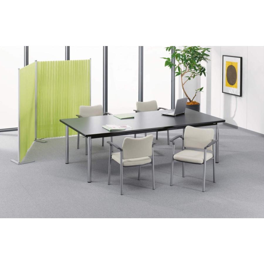 2026年 ライオン事務器 品番49383 ミーティング用テーブル　DAK-2412　ダークグレー 【CEG2322715897】(83398円)