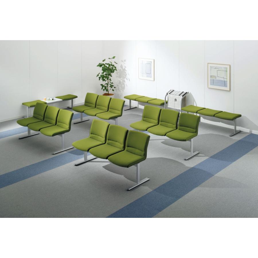 新素材新作 ライオン事務器 品番57924 ロビー用チェアー LC-4113ATS