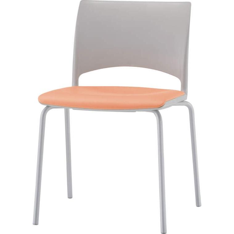 ライオン事務器 品番64579 ミーティング用チェアー　No.1550S　オーロラ