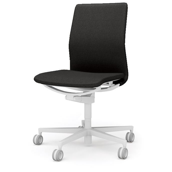 コクヨ品番 C01-W101CU-WE6E61 オフィスチェア　ファブレ　肘なし W680xD540xH425 ファブレ