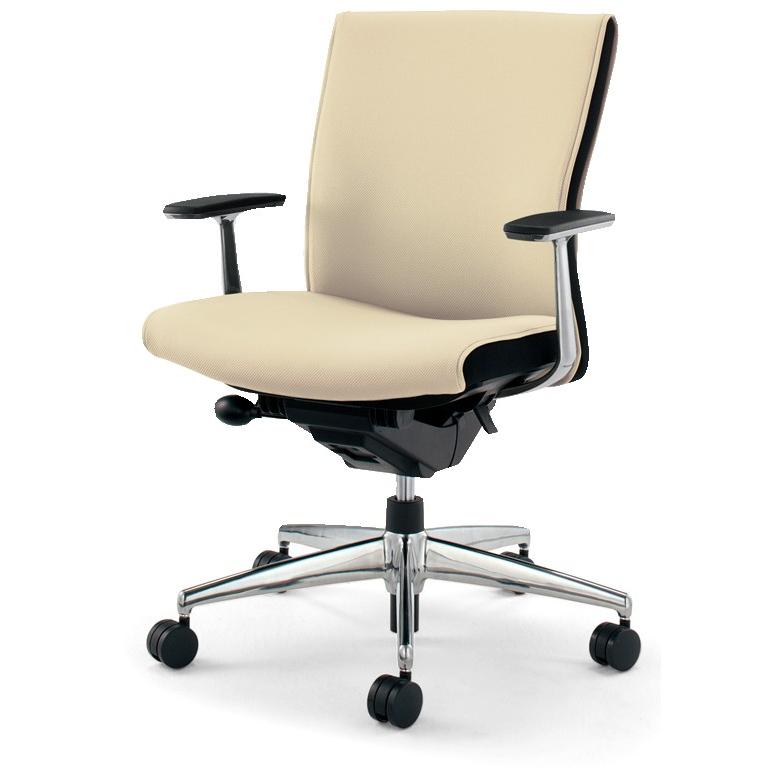 コクヨ品番 CR-GA2461F6GN01-W オフィスチェア　プント　ローバックアルミ肘　ハイクラス張地 W680xD575xH890 ＰＵＮＴＯ