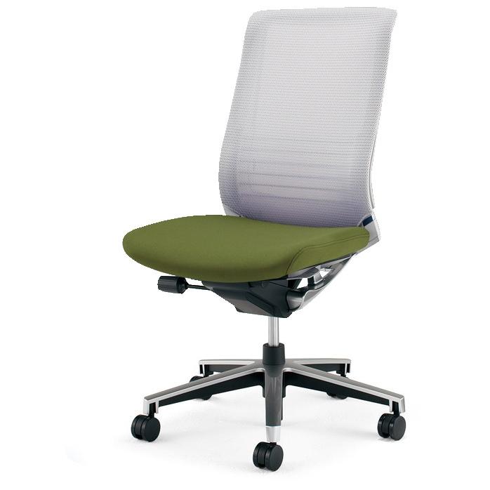 コクヨ品番 CR-GA2502E1GMQ5-W オフィスチェア　インスパイン　ハイバック肘無 W680xD605xH985 インスパイン