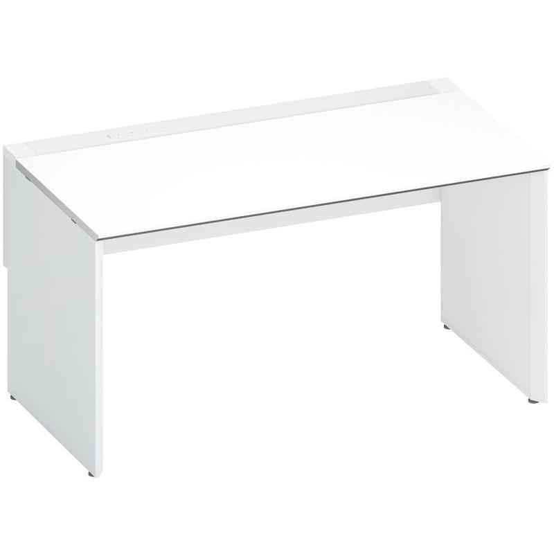 コクヨ品番 DWV-PD1408-SAWPAW1 デスク　ＷＶ＋　片面（Ｄ８００）　基本　固定式配線カバー W1400xD825xH720