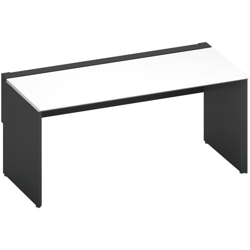 コクヨ品番 DWV-WD1608-E6APAW1 デスク　ＷＶ＋　片面（Ｄ８００）　基本　開閉式配線カバー W1600xD825xH720