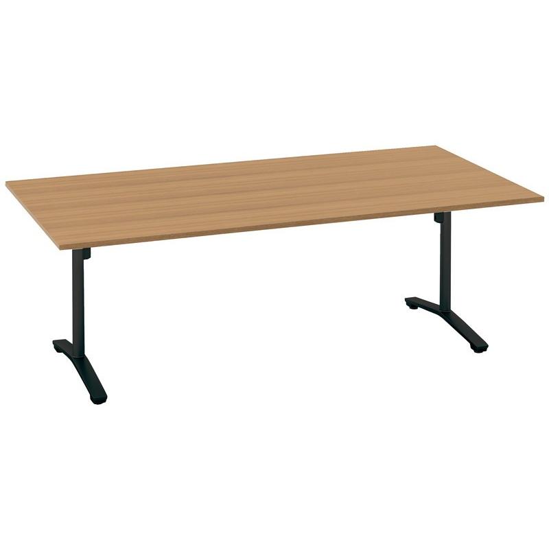 コクヨ品番 MT-V211E6AMP2-E 会議テーブル　ビエナ　固定角型天板　塗装脚アジャスター W2100xD1050xH720 ビエナ